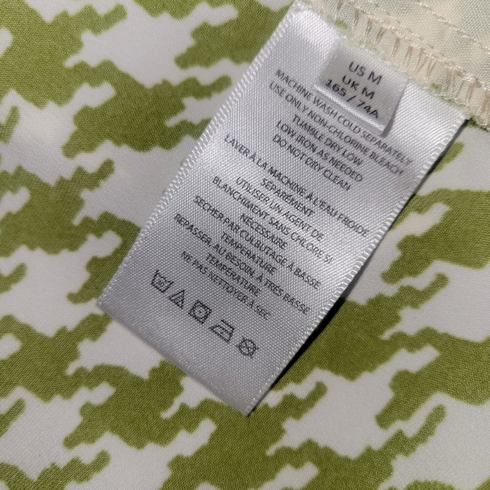 NWOT Urban Outfitters Olive Houndstooth Pants - Picture 5 of 6